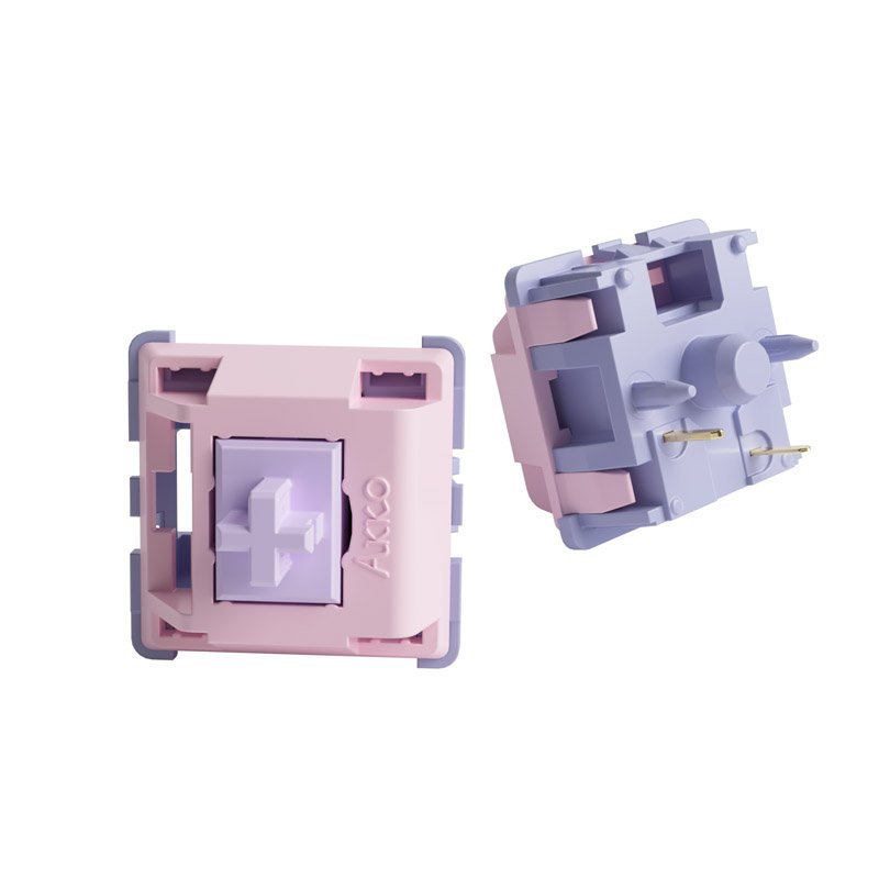 AKKO Fairy Silent Switch, mechanisch, 5-Pin, linear, MX-Stem, 50g - 45 Stück