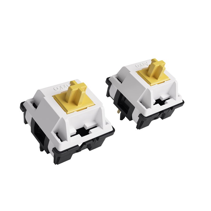 AKKO Penguin Silent Switch, mechanisch, 5-Pin, taktil, MX-Stem, 43g - 45 Stück