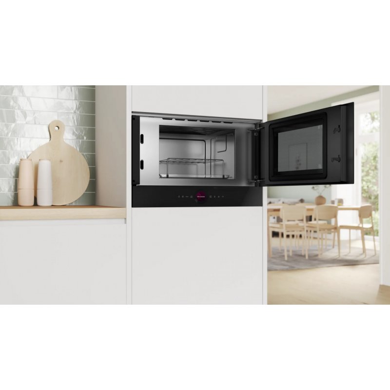 Bosch Serie 8 BER7321B1 micro-onde Intégré Micro-onde simple 21 L 900 W Noir
