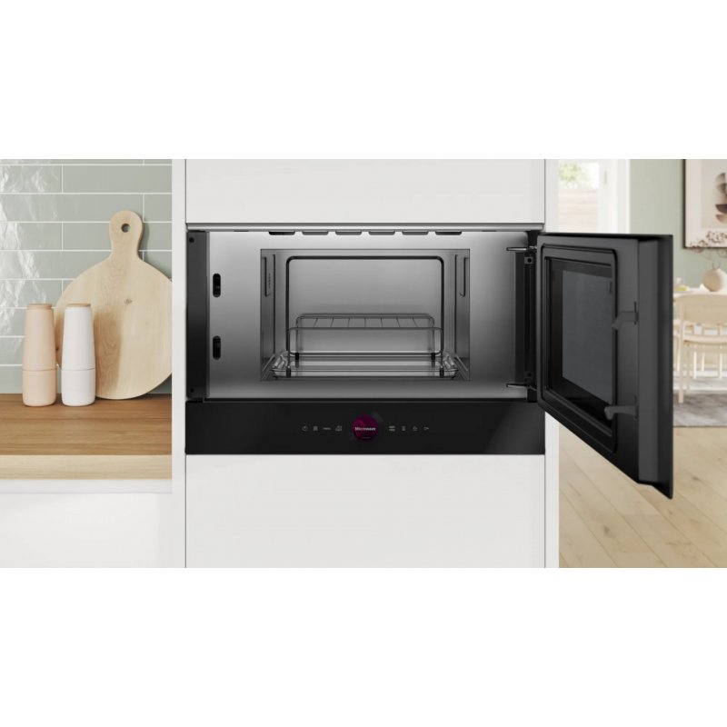 Bosch Serie 8 BER7321B1 micro-onde Intégré Micro-onde simple 21 L 900 W Noir