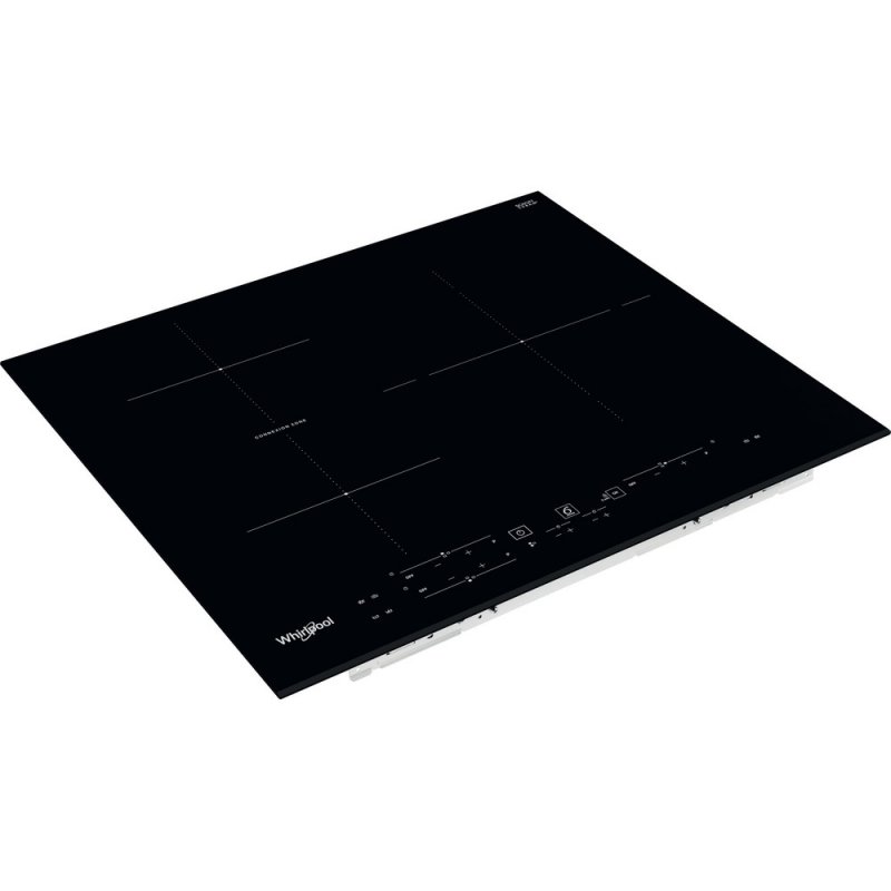 Whirlpool WB B3760 BF Noir Intégré 59 cm Plaque avec zone à induction 3 zone(s)