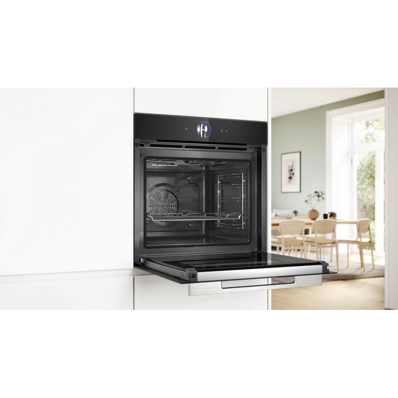Bosch Serie 8 HBG7764B1 oven 71 L 3600 W A Black