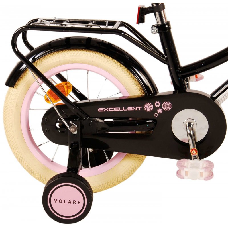 Volare 21146 bicycle Black, Pink