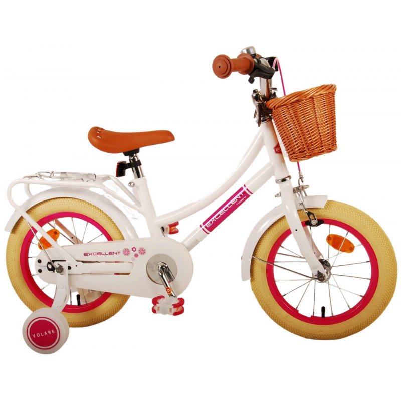 Volare - Children's Bicycle 14 - Excellent White (21149)
