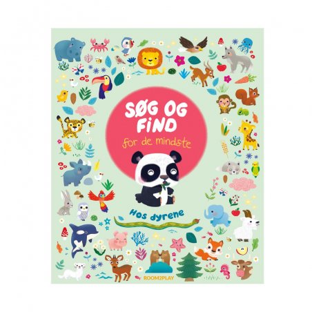 Forlaget Room2Play - Search and Find - Animals (Danish) - (R2P1499)