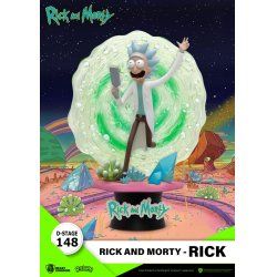 Rick & Morty diorama PVC D-Stage Rick 14 cm