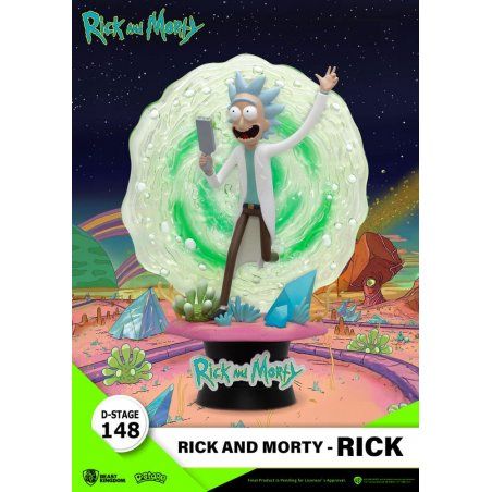 Rick & Morty diorama PVC D-Stage Rick 14 cm