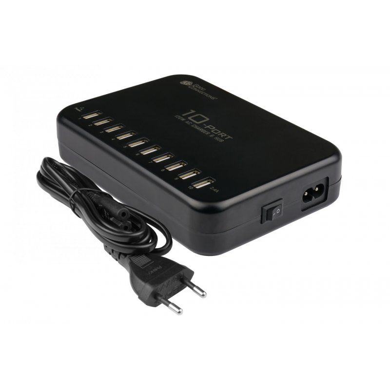 Alcasa PCA-D002S mobile device charger Universal Black AC Indoor