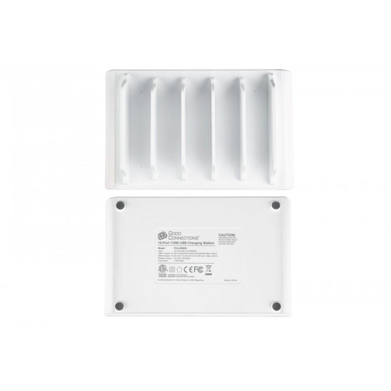 Alcasa PCA-D006W charging station organizer Freestanding White