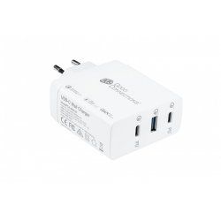 USB-Schnellladegerät 100 Watt, 3-Port (weiß, GaN-Technologie, PD 3.0, QC 4 )