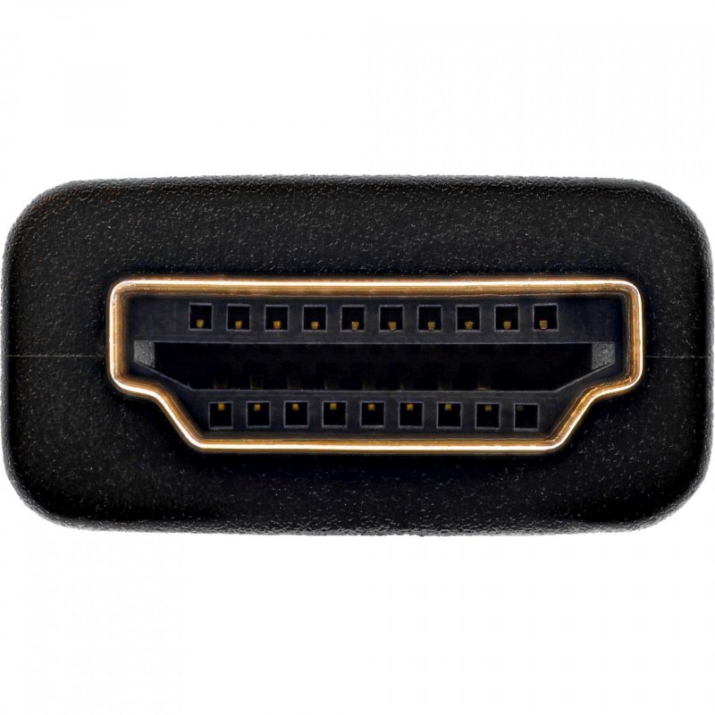 InLine 17902A câble HDMI 2 m HDMI Type A (Standard) Noir
