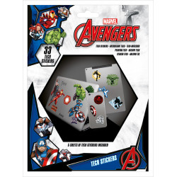 AVENGERS - Tech Stickers Pack - Heroes