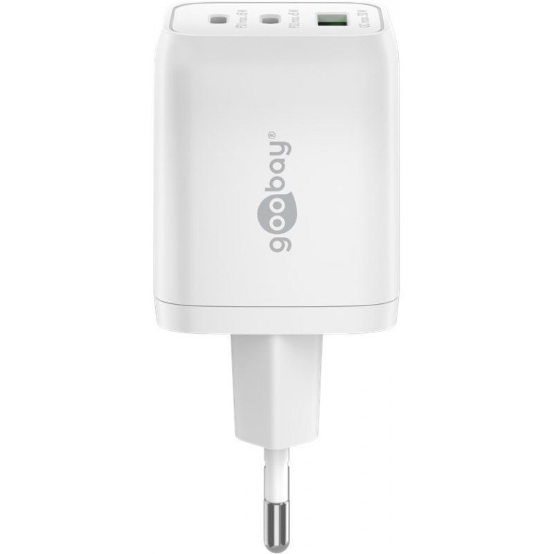 Goobay 64754 mobile device charger Headphones, Laptop, Smartphone White AC Fast charging Indoor