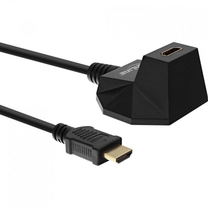 InLine 17533S câble HDMI 3 m HDMI Type A (Standard) Noir