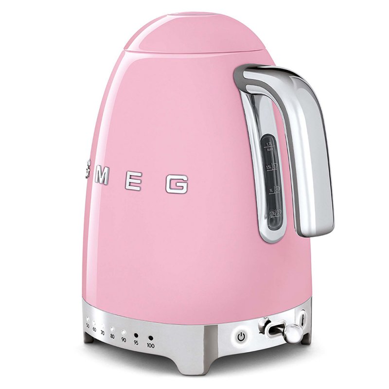 Smeg KLF04PKEU bouilloire 1,7 L 2400 W Rose