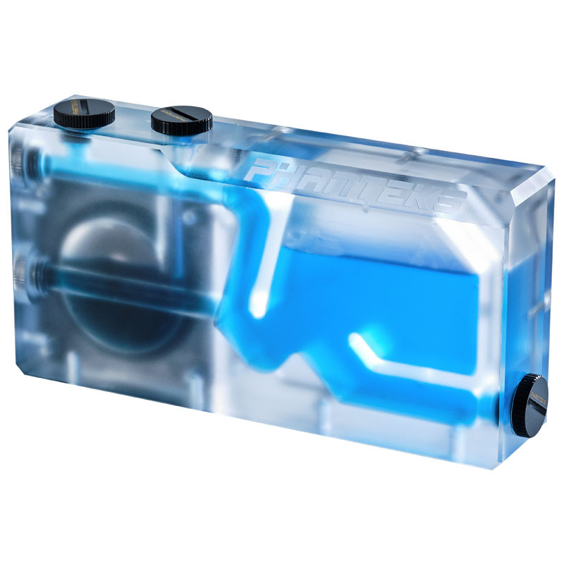 PHANTEKS R160C Reservoir - transparente Acryl-Backplate, DRGB-LED