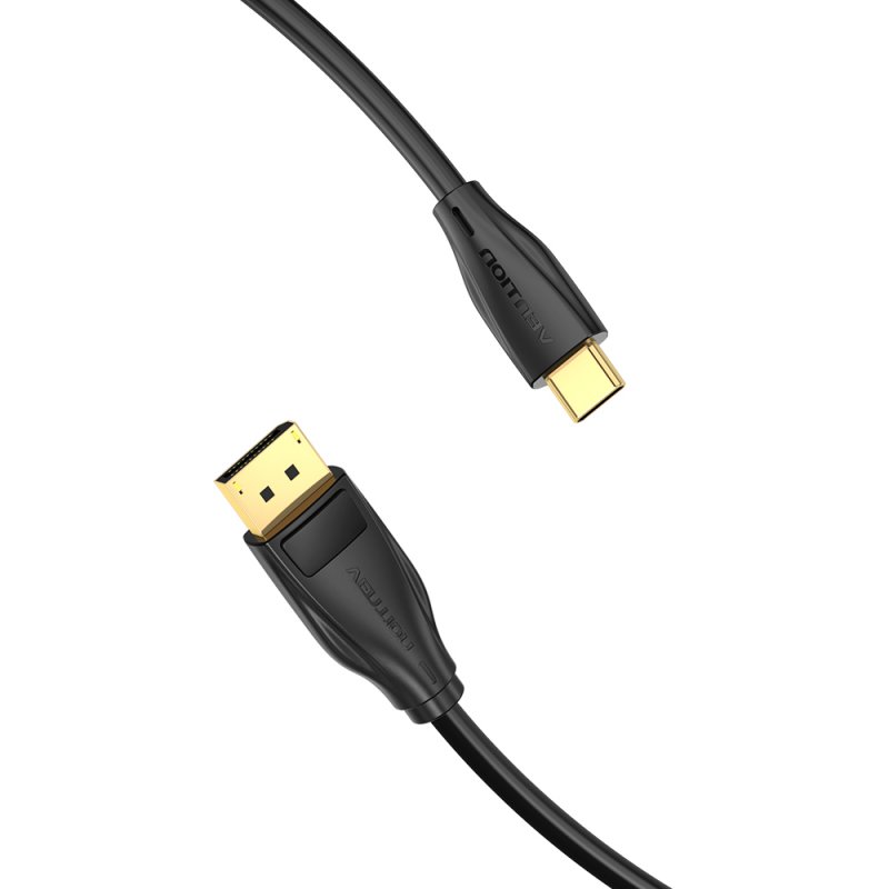 USB-C to DisplayPort 8K HD Cable 2m Vention CGYBH (Black)