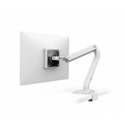 MXV DESK MONITOR ARM C CLAMP WHITE MAX 34IN DISPL 3-9KG 10YW