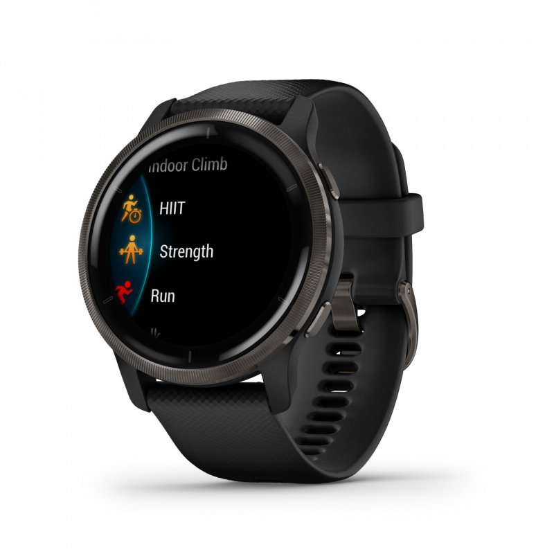 Garmin Venu 2 3.3 cm (1.3") AMOLED Digital 416 x 416 pixels Touchscreen Wi-Fi GPS (satellite)