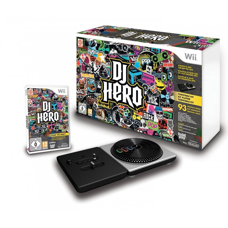DJ Hero With Turntable Kit