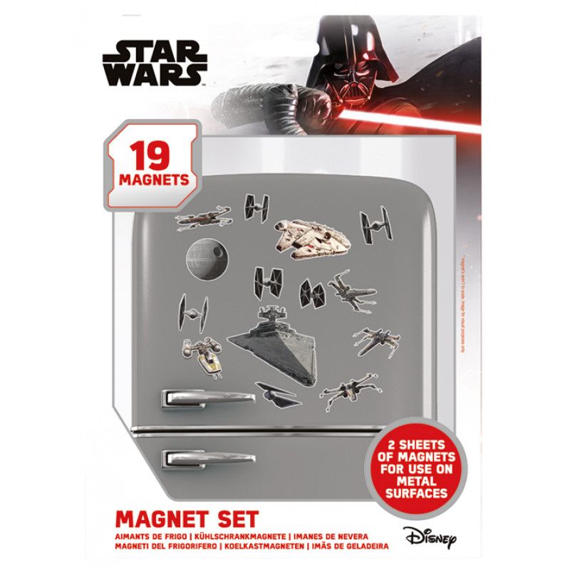 STAR WARS - Magnet Set - Death Star Battle