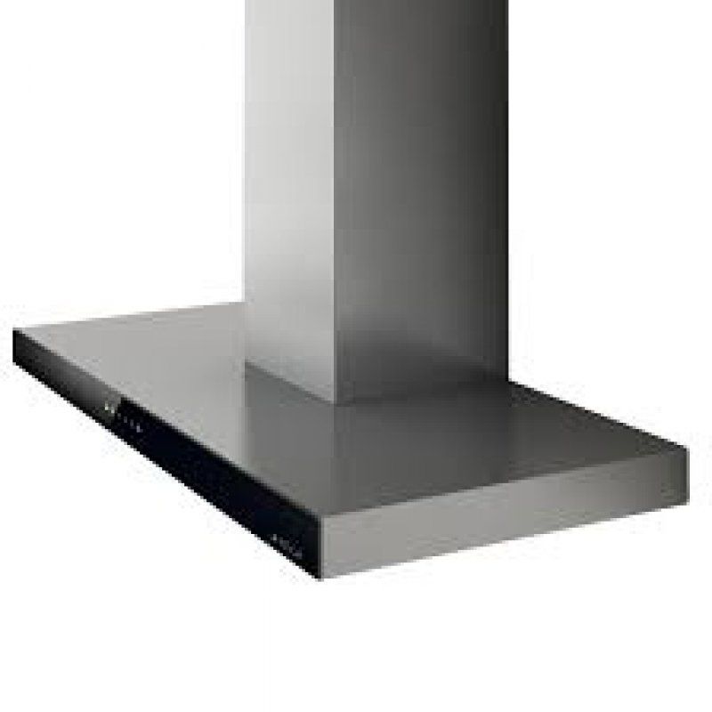 Elica PRF0104626 cooker hood Wall-mounted Black, Stainless steel 581 m³/h C