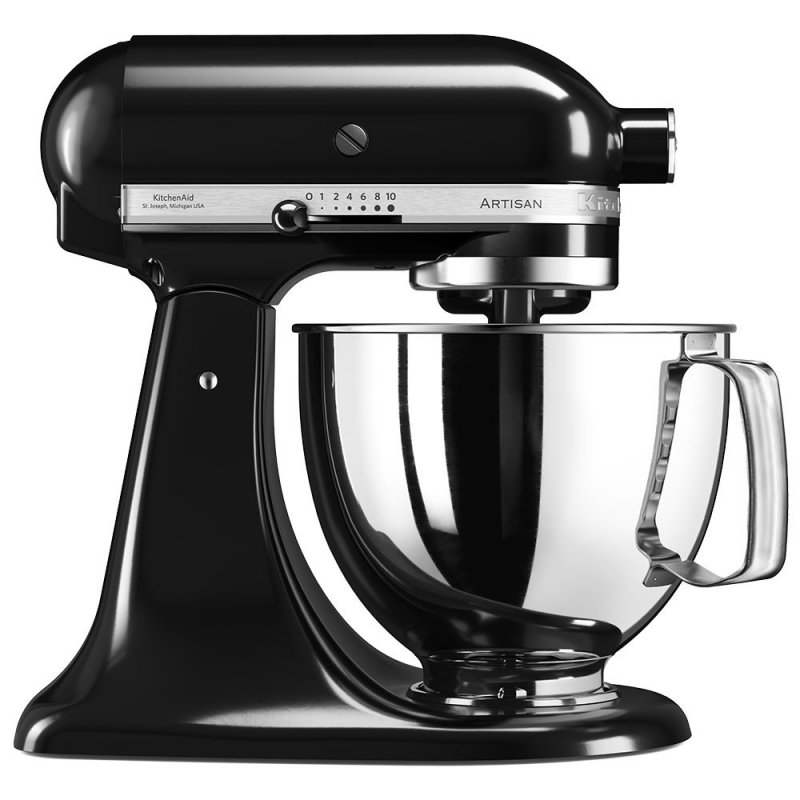 KitchenAid 5KSM125EOB food processor 300 W 4.8 L Black