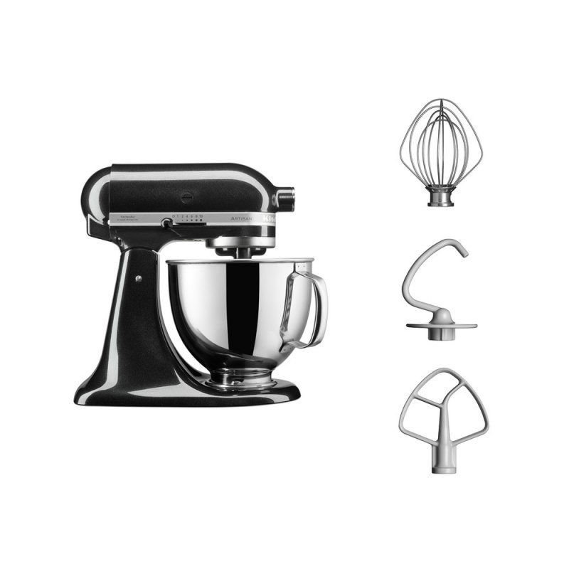 KitchenAid 5KSM125EOB food processor 300 W 4.8 L Black