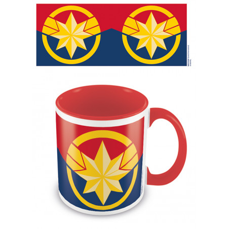 MARVEL - Captain Marvel - Mug intérieur coloré 315ml