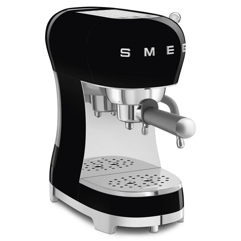 CAFETIERE EXPRESSO SMEG ECF02BLEU ANNEES 50 NOIR