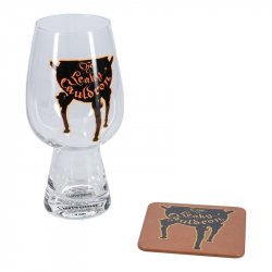 Paladone Leaky Cauldron Glass and Coaster Set Transparent 1 pc(s) 550 ml