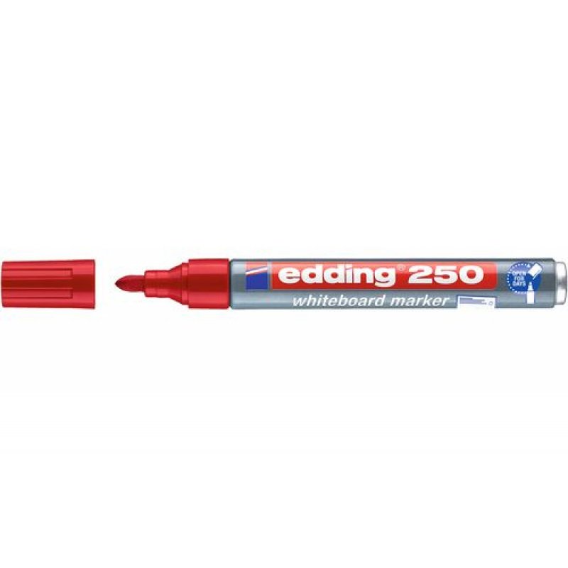 Edding 250 marqueur 1 pièce(s) Pointe ogive Rouge