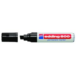 Edding 800 permanent marker Block Black 1 pc(s)