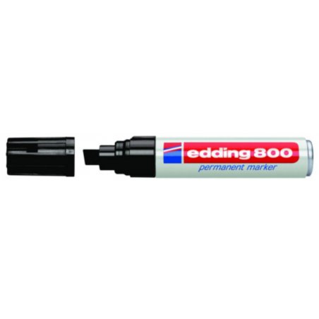 Edding 800 permanent marker Block Black 1 pc(s)