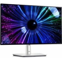 DELL UltraSharp U2424HE écran plat de PC 60,5 cm (23.8") 1920 x 1080 pixels Full HD LCD Noir, Argent