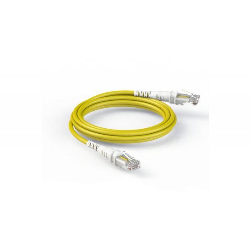 THEPATCHCORD Cat6A RJ45 Patch cable U/UTP yellow - 1.2m