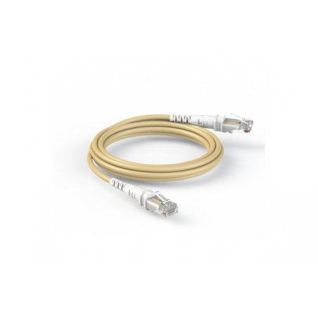 THEPATCHCORD Cat6A RJ45 Patch cable U/UTP beige - 1.2m