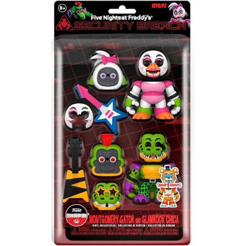 FNAF - Glamrock Chica & Gator - Double Snap Pack Funko