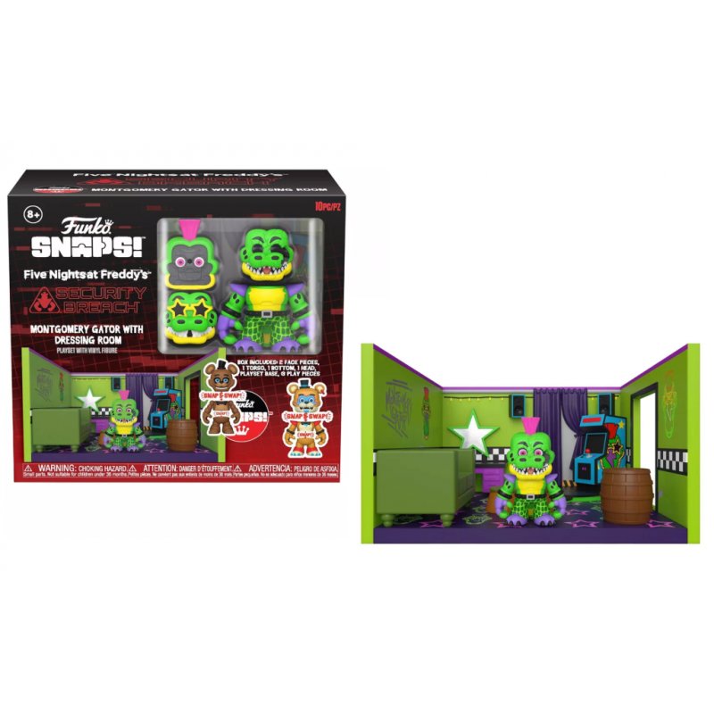 FNAF - Salle de Gator - Snap Playset Funko