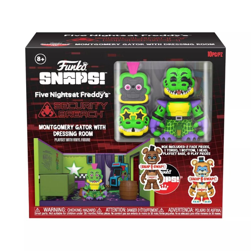 FNAF - Salle de Gator - Snap Playset Funko