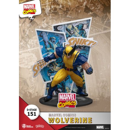 Marvel diorama PVC D-Stage Wolverine 16 cm