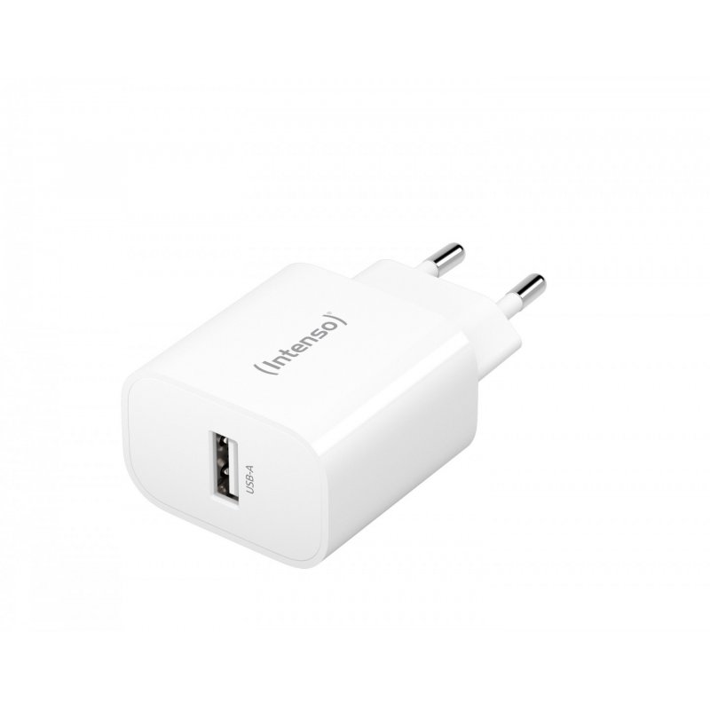 Intenso 1x USB-A Adapter weiß Universal White AC Indoor