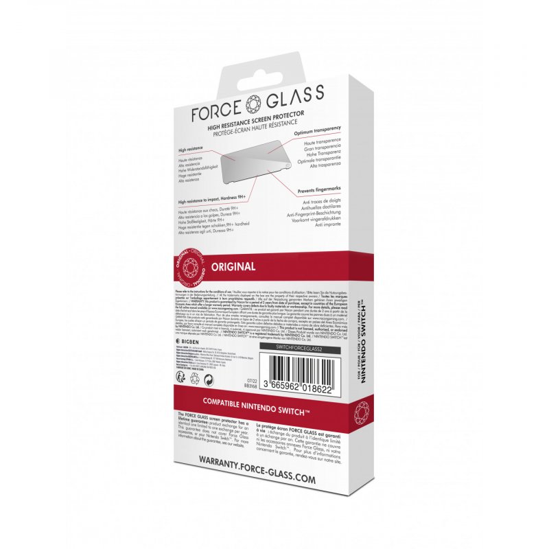 BigBen Force Glass Protection Kit (Switch)