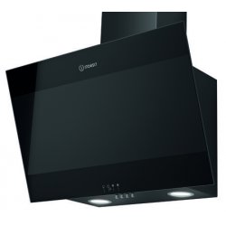 Indesit IHVP 6.6 LM K cooker hood Wall-mounted Black 647 m³/h B