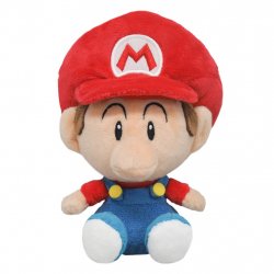 SUPER MARIO - Baby Mario - Peluche 16cm