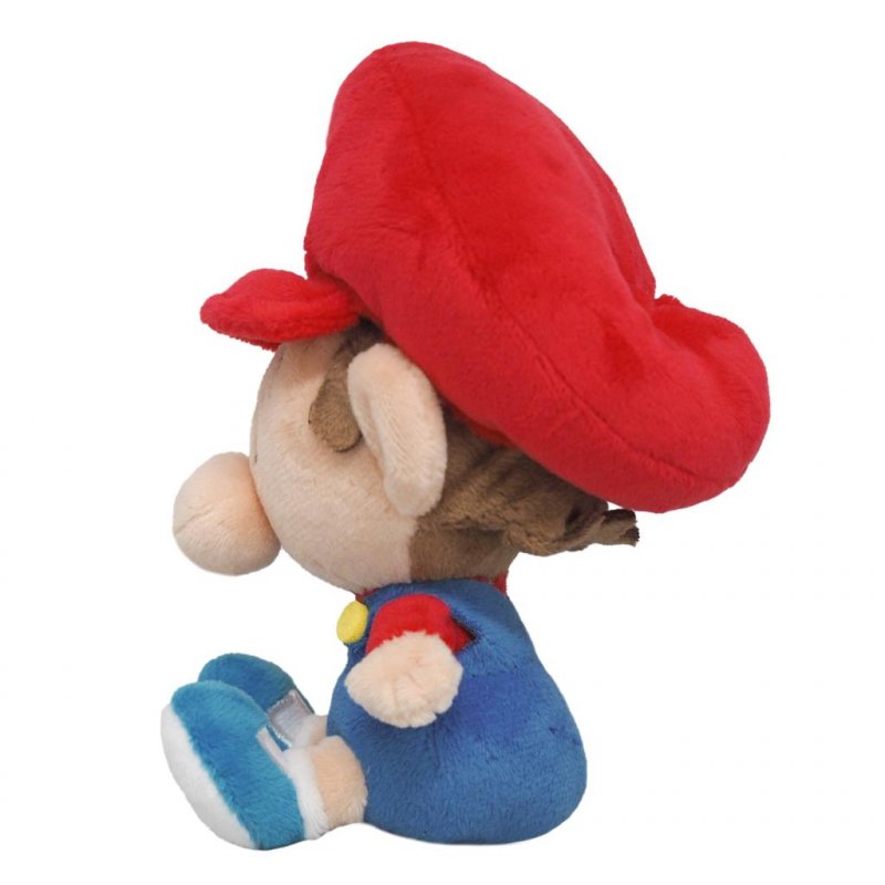 SUPER MARIO - Baby Mario - Peluche 16cm