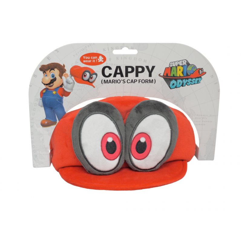 SUPER MARIO ODYSSEY - Casquette Mario - Peluche 11cm