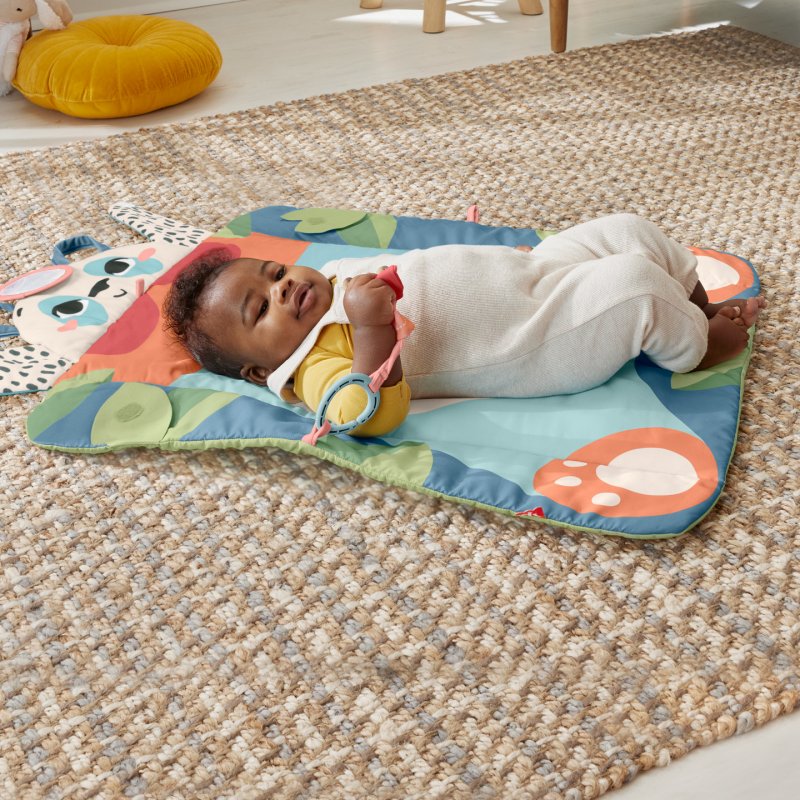 Fisher-Price HKD65 gymnase et tapis d'éveil pour bébé Tissu, Plastique