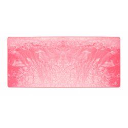 Tapis de souris Gamer Deltaco PMP85 Stitched edges - Taille XXL (Rose)