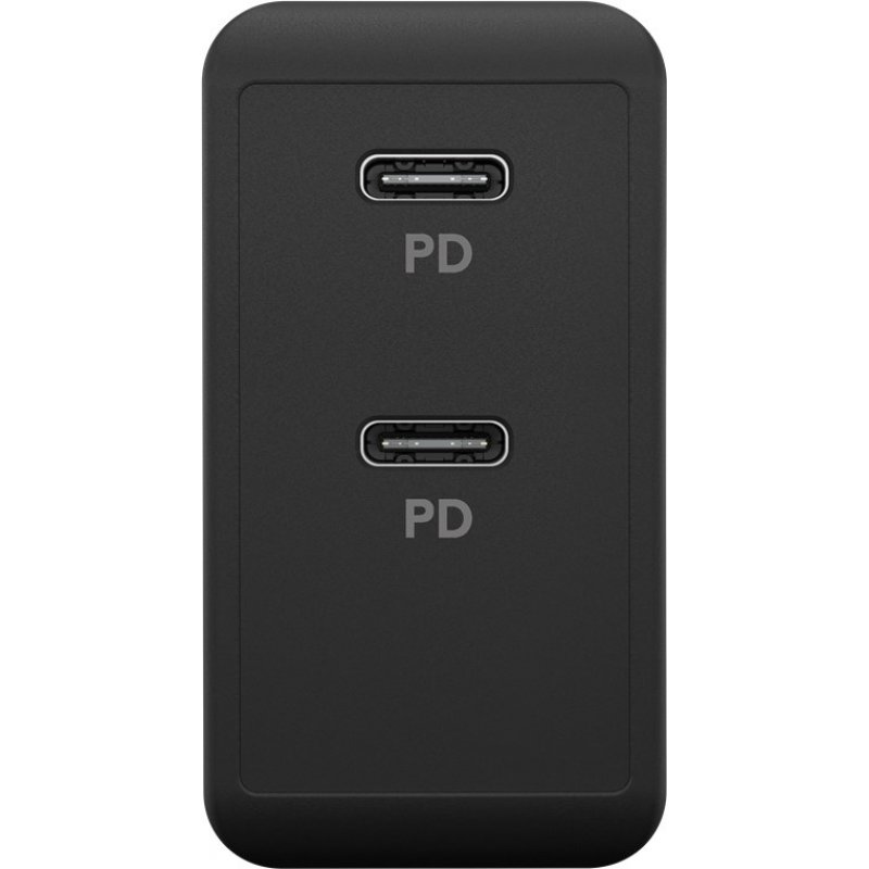 Goobay USB-C™ PD Dual-Schnellladegerät (36 W) schwarz